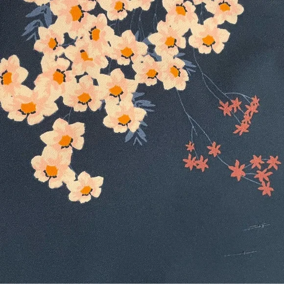 Cynthia Rowley Floral Print Pants - Blue multi color - Picture 3 of 6